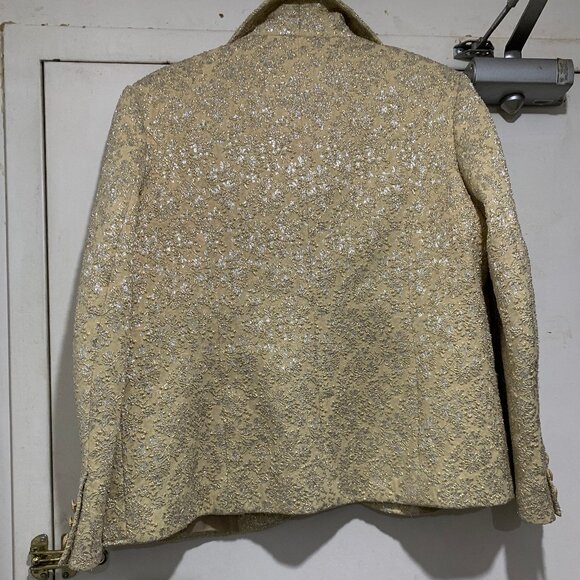 VINTAGE GIOVANNI OF ITALY CUSTOM TAILORING TORONTO EMBROIDERED BLAZERS SIZE L/XL - Picture 10 of 13